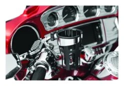 Kuryakyn Reflex Drink Holder With Perch Mount -Rev Zilla Shop kuryakyn reflex drink holder with perch mount chrome 1