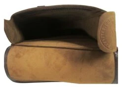 Leatherworks 312L Left Side Solo Swingarm Bag -Rev Zilla Shop leather works swingarm bag for harley softail19842017 2