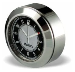 Marlin's Universal Clock / Thermometer With Tape-On / Screw-On Mount -Rev Zilla Shop marlins tocs white celsius temp chr classic black silver clock