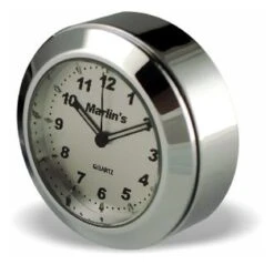 Marlin's Universal Clock / Thermometer With Tape-On / Screw-On Mount -Rev Zilla Shop marlins universal clock thermometer with tapeon screw on mount