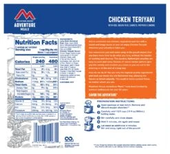 Mountain House Chicken Teriyaki With Rice Pouch -Rev Zilla Shop mountain house chicken teriyakiwith rice pouch 1