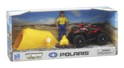 New Ray Toys Camper With Sportsman XP 1000 1:18 Model