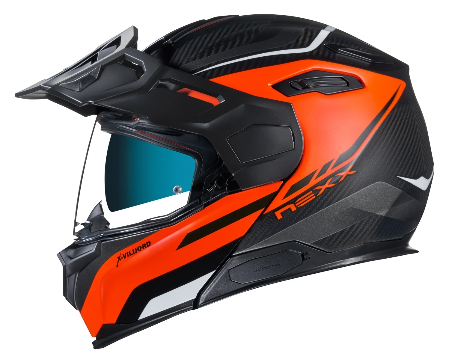 Nexx X Vilijord Hiker Helmet Orange/Grey / LG [Incomplete]