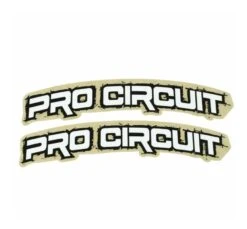 Pro Circuit Retro Fender Stickers