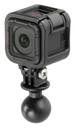 RAM Mounts Action Camera Universal Ball Adapter -Rev Zilla Shop ram mounts go pro hero adapter 2