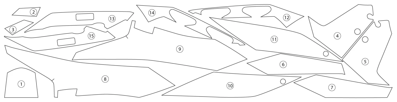 R&G Racing Second Skin Polyurethane Protective Film KTM 1290 Super Duke GT 2016-2018 - Image 5