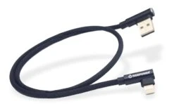 RidePower 90 Degree USB To Lightning Phone Charging Cable