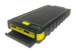 RidePower Portable LED Solar Charging Power Bank -Rev Zilla Shop ride power portable power bank 1