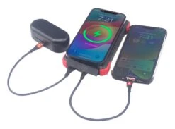 RidePower Portable Solar Power Bank With Wireless Charging -Rev Zilla Shop ride power portable solar power bank with wireless charging