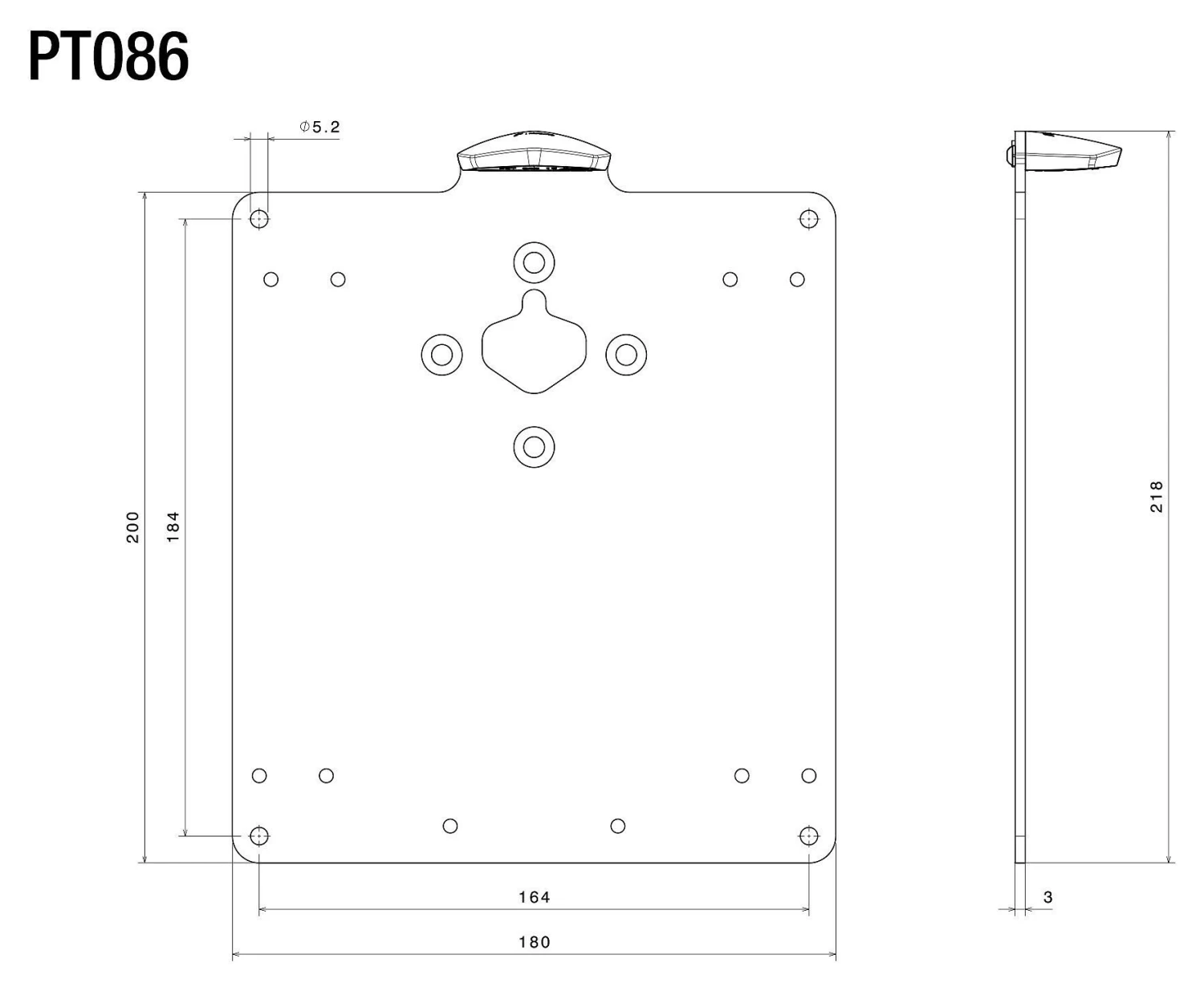 Rizoma Euro Spec License Plate Base 4 Rizoma Euro Spec License Plate Base - Image 2