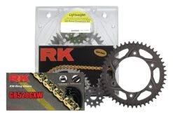 RK 520XSO Aluminum Quick Acceleration Chain And Sprocket Kit Yamaha YZF-R6 2006-2020