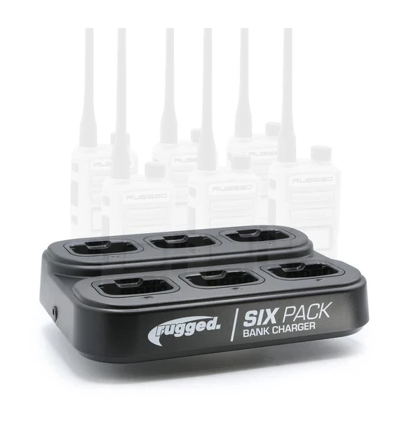 Rugged Radios 6-Pack Bank Charger For Handheld Radios 4 Rugged Radios 6-Pack Bank Charger For Handheld Radios - Image 2
