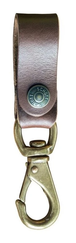 Schott Key Chain -Rev Zilla Shop schott key chain brown