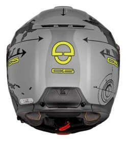 Schuberth C5 Globe Helmet -Rev Zilla Shop schuberth c5 globe helmet grey 4