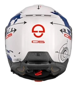 Schuberth C5 Globe Helmet Grey / SM [Blemished - Very Good] -Rev Zilla Shop schuberth c5 globe helmet grey sm blemished very good grey 5