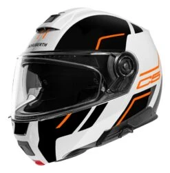 Schuberth C5 Master Helmet -Rev Zilla Shop schuberth c5 master helmet black white orange