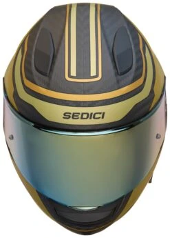 Sedici Strada 3 Rivale Carbon Helmet -Rev Zilla Shop sedici strada3 rivale helmet gold matte black