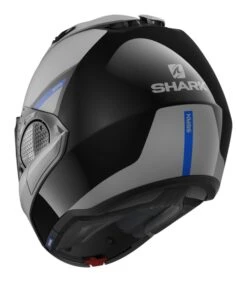 Shark EVO GT SEAN Helmet -Rev Zilla Shop shark evogtsean helmet matte grey black blue 2