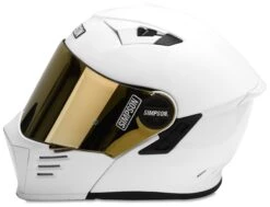 Simpson Mod Bandit Helmet -Rev Zilla Shop simpson mod bandit helmet white 1