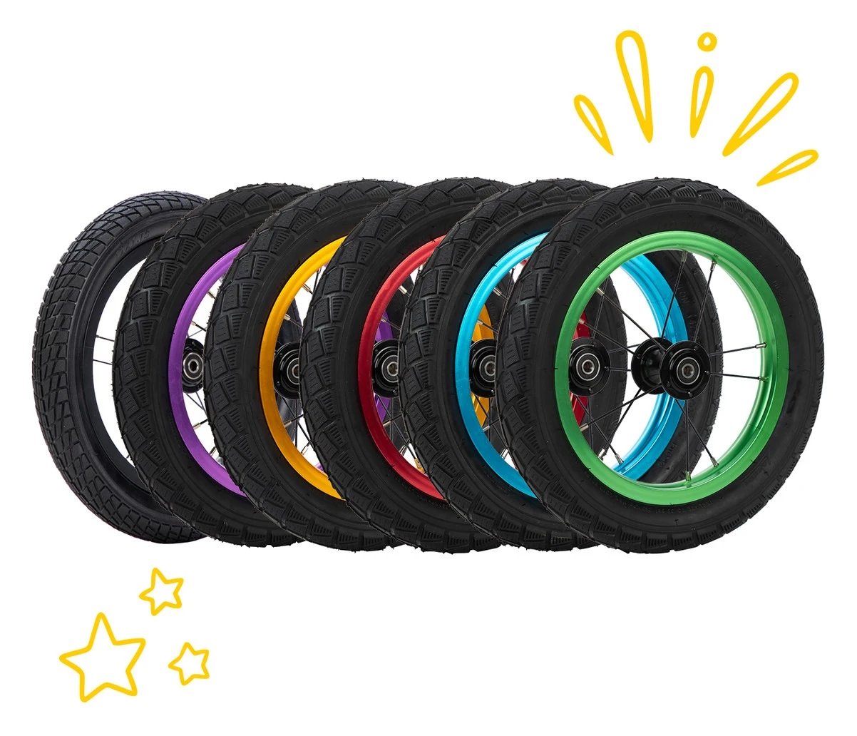 Strider High-Traction Wheels 4 Strider High-Traction Wheels - Image 2