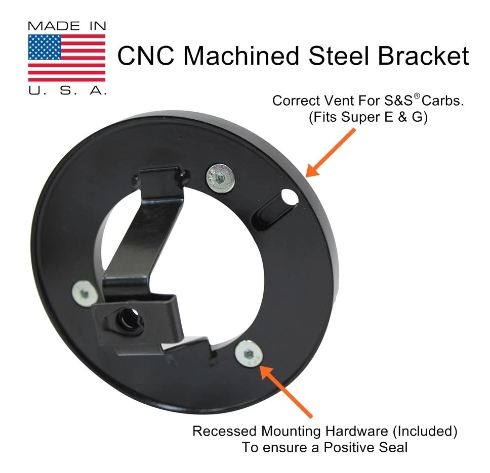 TC Bros Finned Air Cleaner For Harley S&S Super E / G 9 TC Bros Finned Air Cleaner For Harley S&S Super E / G - Image 7