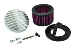 TC Bros Finned Air Cleaner For Harley S&S Super E / G 15 TC Bros Finned Air Cleaner For Harley S&S Super E / G -Rev Zilla Shop tc bros finned air cleaner for harley ss super eg polished 1