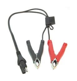 TecMate SAE To Alligator Clips With 15 Amp Fuse