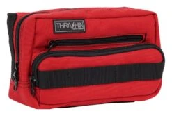 Thrashin Supply Handlebar Bag Plus -Rev Zilla Shop thrashin supply co handlebar bag plus red
