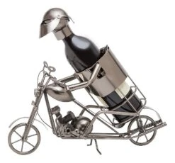 Wheelies Motorcycle Wine Holder