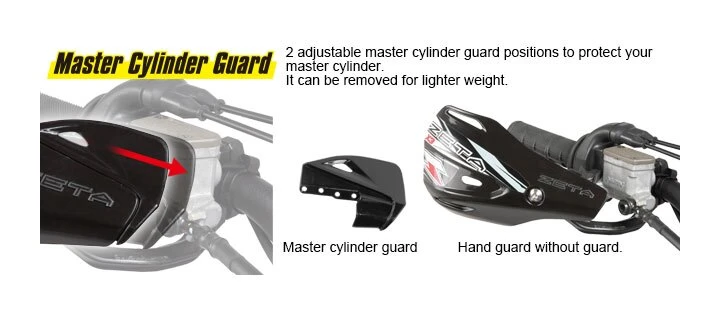 Zeta Impact X3 Handguards 13 Zeta Impact X3 Handguards - Image 11